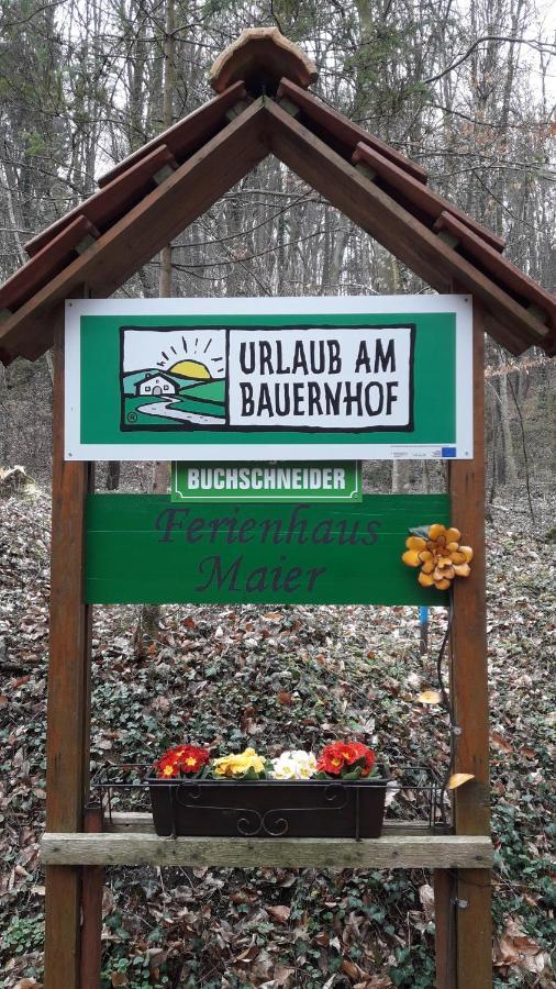 Buchschneider - Ferienhaus Maier - Landhof Schwarzautal المظهر الخارجي الصورة